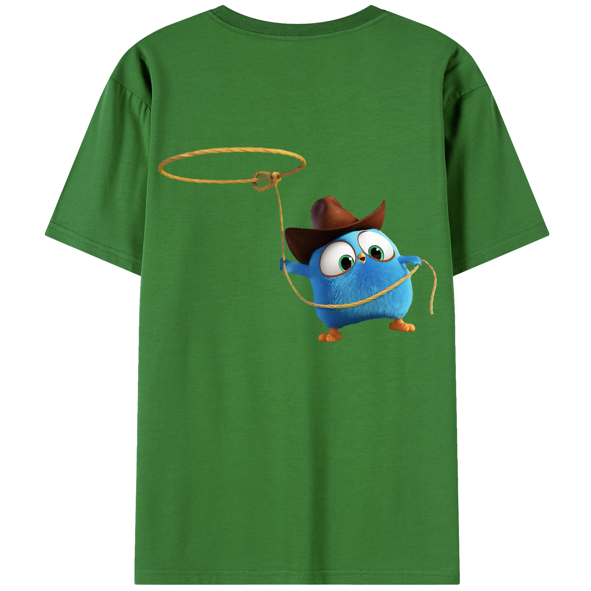 （画像用） Angry Birds アングリーバード レディース半袖Tシャツ(バックプリント)
